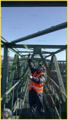 Алкидно-уретановая эмаль для металла по ржавчине 3 в 1 МЕТАЛЛИТ (Kraskoff Pro)