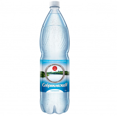 Минеральная газированная вода «Себряковская»