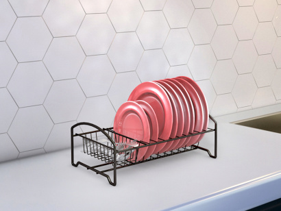 Сушилка для посуды Юнитрейд , 35 см х 21 см х 13 см, тнп-4.5