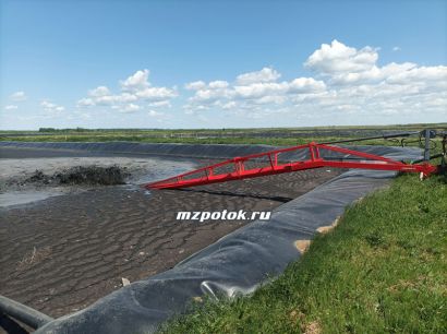 Лагунный миксер усиленный (ML-12,6N/S700/540/150) шнек MZP000019955