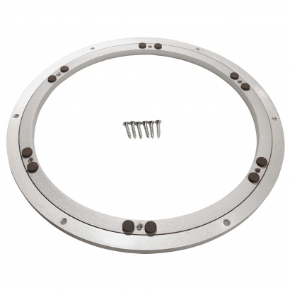 Механизм ф30 см для крутящегося центра стола по китайски, крепление саморезами