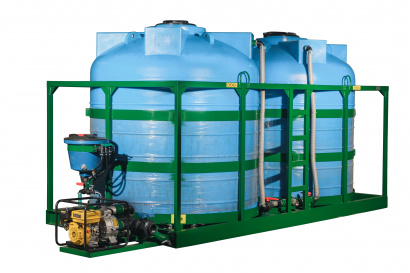 Мобильный растворный узел