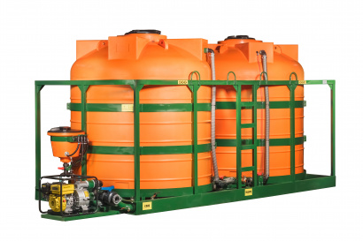 Мобильный растворный узел