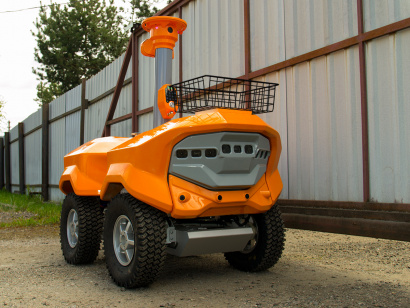 Автономный мобильный робот Т7 Гонец для перевозки опасных грузов