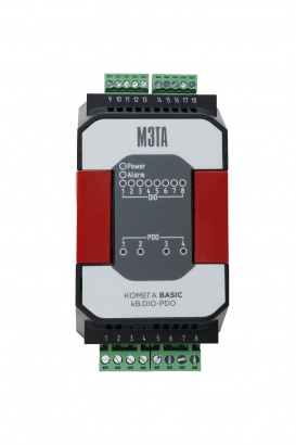 Модуль расширения kВ.DIO-PDO в составе ПЛК КОМЕГА Basic