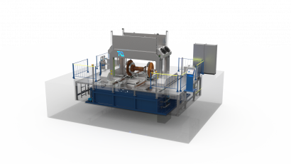 Моечная машина для мойки колесных пар