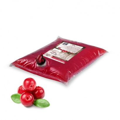 Брусничный концентрированный морс Сибирская ягода