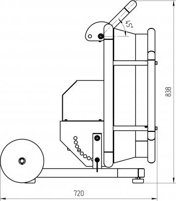 Дымосос пожарный переносной «Шквал 56»