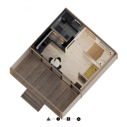 Модульный дом AIRA Стандарт 26 м²