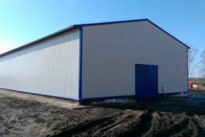 Ангары из металлоконструкций под ключ