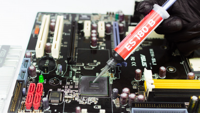 Однокомпонентный эпоксидный конструкционный теплопроводный клей RUBOND ES 180 B (10мл)