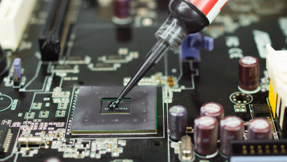 Однокомпонентный эпоксидный конструкционный теплопроводный клей RUBOND ES 180 B (10мл)