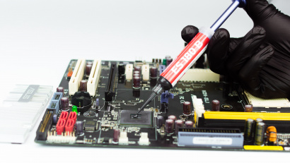 Теплопроводный однокомпонентный эпоксидный клей RuBond ES 180 B (330мл)