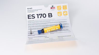 Однокомпонентный эпоксидный конструкционный тиксотропный клей RUBOND ES 170 B (10мл)