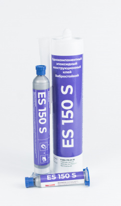 Однокомпонентный эпоксидный конструкционный вибро- и удароустойчивый клей RUBOND ES 150 S (330мл)
