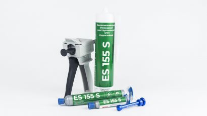 Однокомпонентный эпоксидный конструкционный ударостойкий клей RUBOND ES 155 S (10мл)