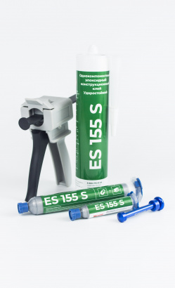 Однокомпонентный эпоксидный конструкционный ударостойкий клей RUBOND ES 155 S (330мл)