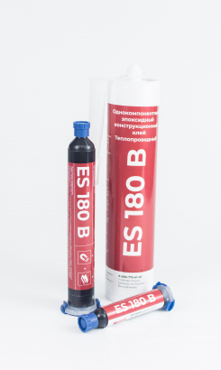 Теплопроводный однокомпонентный эпоксидный клей RuBond ES 180 B (330мл)