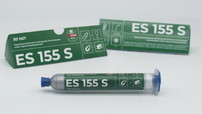 Однокомпонентный эпоксидный конструкционный ударостойкий клей RUBOND ES 155 S (50мл)
