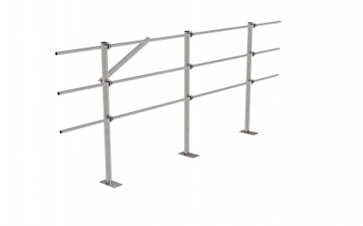 Кровельные ограждения для плоской кровли