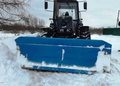 Отвал снежный скоростной усиленный ОСС 2.5 на МТЗ