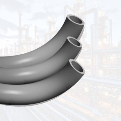 Отвод ОГ 68гр.-114(16 К52)-50-0,6-5DN-13ХФА с плакировкой