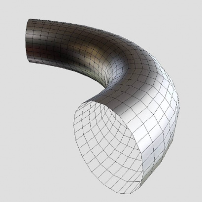 Отвод гнутый 1ГО из трубы 720х8 ТУ 1381-012-05757848-2015