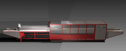 Высокотемпературные конвейерные печи ПЭК-8 и ПЭМ-8МВ