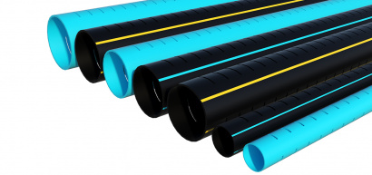 Труба напорная, перфорированная ПЭ