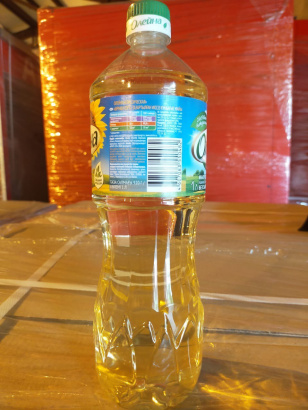Масло подсоллнечное рафинированное Олейна Классическая
