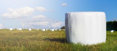 Агрострейч плёнка для обмотки рулонов сенажа