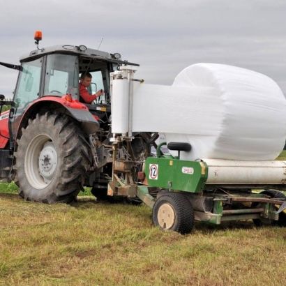 Агрострейч плёнка для обмотки рулонов сенажа