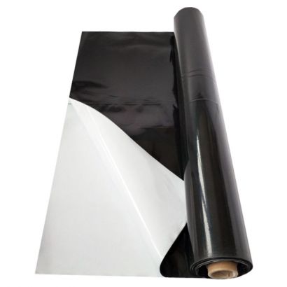 Силосная чёрно-белая и чёрная плёнка для траншей и ям силоса/сенажа