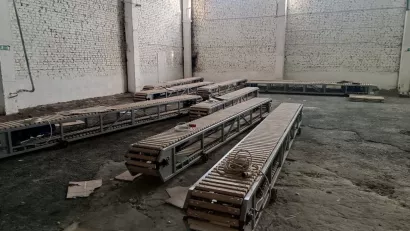 Конвейер цепной реечный АПК-26-23