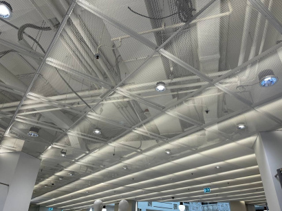 Потолочные панели из сетки ЦПВС