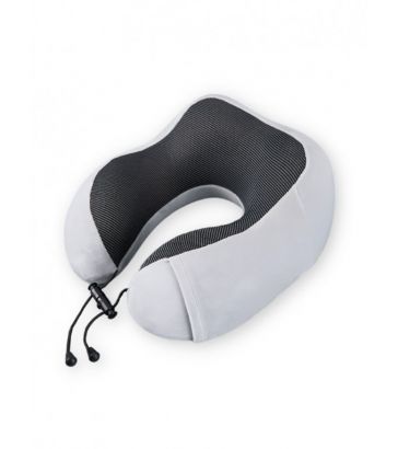 Подушка с карманом для перелетов с эффектом памяти, светло-серая, Mi202