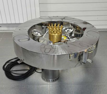 Плавающий фонтан "Вулкан"