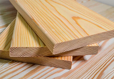 Планкен прямой и косой из лиственницы