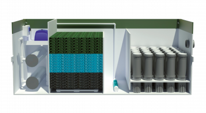 Установка очистки воды из искусственных водоёмов ТОПЛОС-АКВА