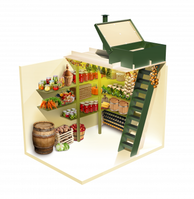 Погреб пластиковый  ПП1