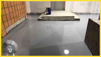 Полиуретановый наливной пол ПОЛИНАЛИВ (Kraskoff Pro)