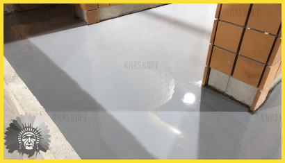 Полиуретановый наливной пол ПОЛИНАЛИВ (Kraskoff Pro)