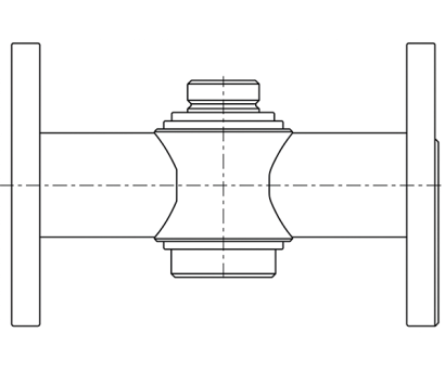 Проточный корпус Inline Flow, MT-04D7253S11
