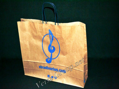 Бумажные пакеты с ручками