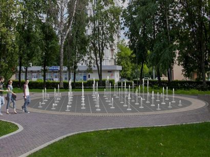 Пешеходный фонтан FC 10400 (с погружными насосами)