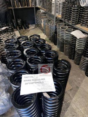Пружины для дробилок и грохотов