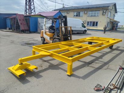 Тележки и прицепы для внутризаводских перевозок