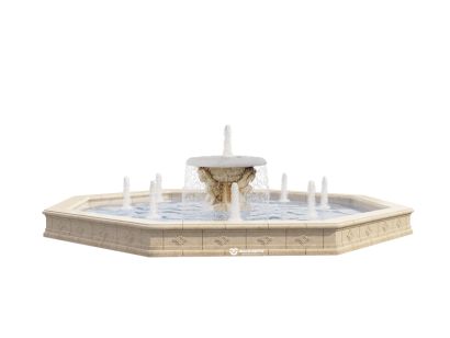 Фонтан FC "Атланты" октагон 6724