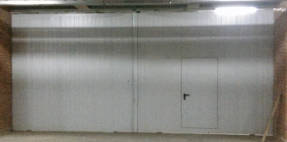 Ворота распашные противопожарные EI90