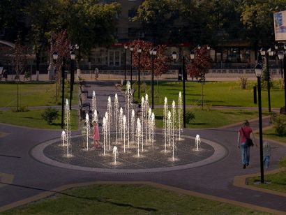 Пешеходный фонтан FC 7200 (с погружными насосами)